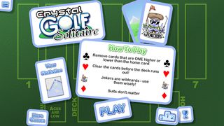 Crystal Golf Solitaire - Screenshot 2