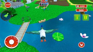 Talking Duck Bird game - Screenshot 2