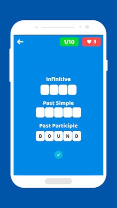 Irregular Verbs Game - Screenshot 2