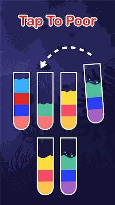 Water Color Puzzle - Sort Game - Screenshot 2