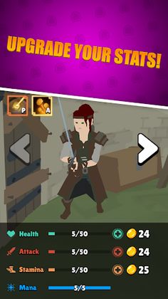 Lazy Knight: Endless Tower Run - Screenshot 2