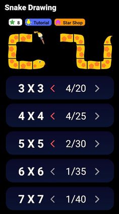 Snake Drawing - Beautiful puzz - Screenshot 2