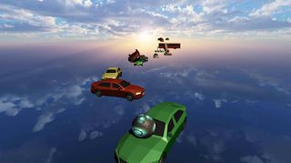 Racing Balls in Sky 3D - Screenshot 3