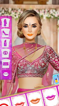 Indian Dress Up Wedding Games - Screenshot 1