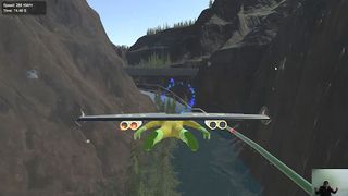 Wingsuit Body Motion - Screenshot 1