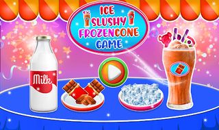 Ice Slushy Frozen Cone Game - Screenshot 1