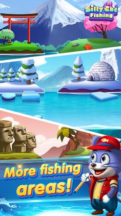 Cat Fishing—Silly Cat Game - Screenshot 2