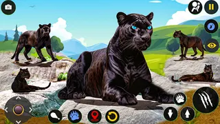 Wild Black Panther Sim Games - Screenshot 3