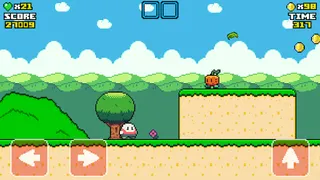 Super Onion Boy - Pixel Game - Screenshot 1