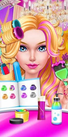 Fashion Doll - Hair Salon - Screenshot 1