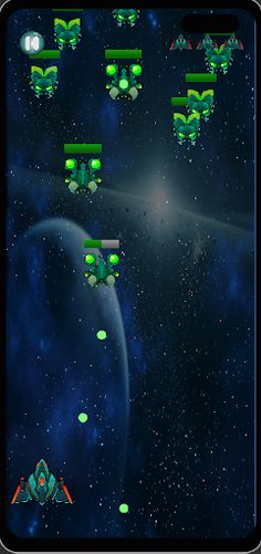 Space War - alien attack - Screenshot 1