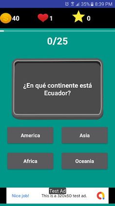 Quizz Cultura General - Screenshot 1