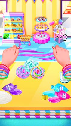 Rainbow Glitter Slime Maker - Screenshot 4