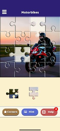 Motorbike Lovers Puzzle - Screenshot 2