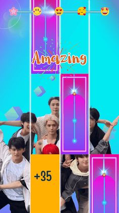 NCT 127 Piano Tiles Game - Screenshot 3