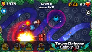 Tower Defense: Galaxy TD - Screenshot 3