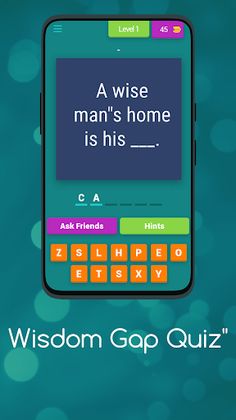 WISDOM GAP QUIZ - Screenshot 1