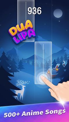 Dua Lipa Piano Tiles - Screenshot 3