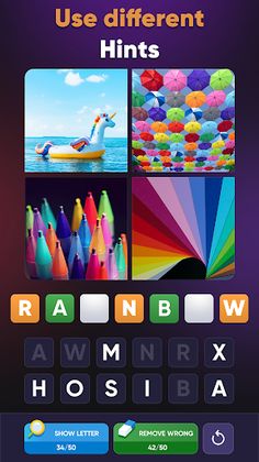 4 Pics Association Word Puzzle - Screenshot 2