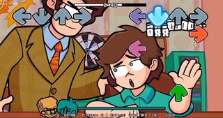 Дим Димыч хочешьпокажу FNF Mod - Screenshot 1