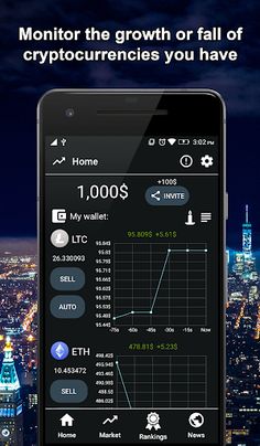 Crypto exchange game - Bitcoin - Screenshot 1