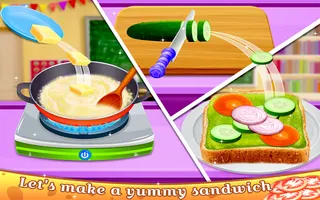 School Lunchbox Food Maker - Screenshot 3