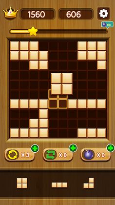 Woody Block Puzzle Classic - Screenshot 1