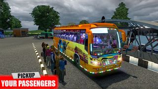 Euro Coach Bus Driving Games - Screenshot 1