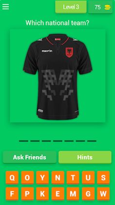 WORLD TEAM UNIFORMS HARD QUIZ - Screenshot 4