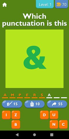 Guess The Punctuation Game - Screenshot 1
