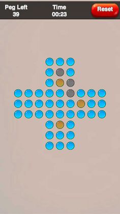 Peg Solitaire Board Game - Screenshot 2