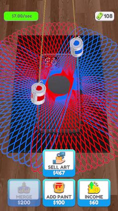 Pendulum Paint ASMR - Screenshot 4