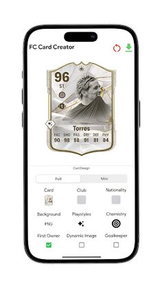FC 24 Card Creator - Screenshot 3