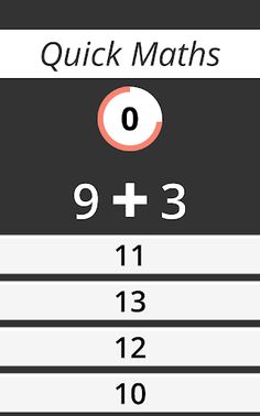 Casual Quick Maths - Screenshot 1