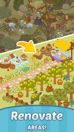 Merge Cartoon : Renovate Town - Screenshot 2