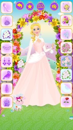 Princess Wedding Dress Up Game - Screenshot 2