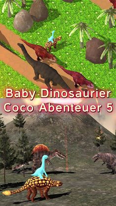 Abenteuer von Coco5 Dino Spiel - Screenshot 1