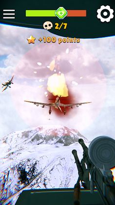 Sky Shooting: Airplane Warfare - Screenshot 1