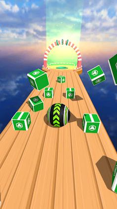 Rolling Ball : Ball Runner - Screenshot 1