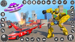 Flying Limo Car Robot Games - Screenshot 3