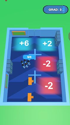 Grad And Party 3D (Math game) - Screenshot 3