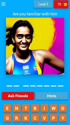 Guess Tennis star Players - Screenshot 3