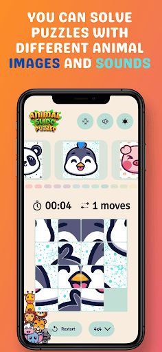 Animal Slide Puzzle For Kids - Screenshot 3