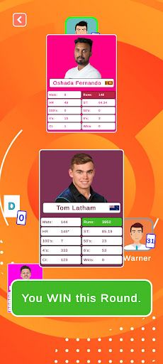 Cricket Trump Cards - Screenshot 4