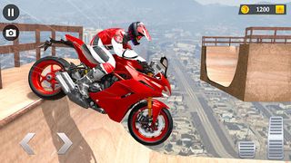 Heavy Bike Stunts Crash Games - Screenshot 2