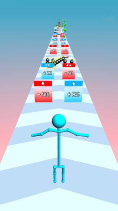 Tall Man Run 3D:Bubble Master - Screenshot 3