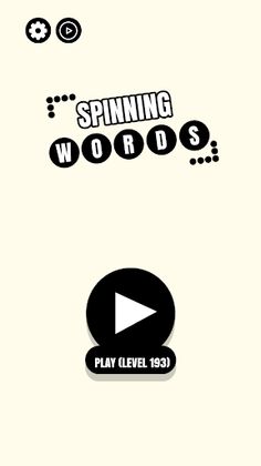 Spinning Word - Screenshot 1