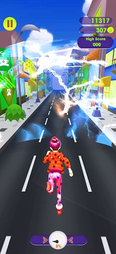 Lady Bug Subway Run Princess - Screenshot 3