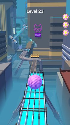 Cyber Rolling: Ball balance - Screenshot 3