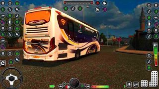 Real City Coach Bus Games 3D - Screenshot 1
